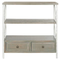 SAFAVIEH Zenia Pale Blue Storage Console Table - 33.9 x 15.2 x 34.8 - 34Wx15Dx35H