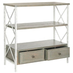 SAFAVIEH Zenia Pale Blue Storage Console Table - 33.9 x 15.2 x 34.8 - 34Wx15Dx35H