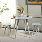 SAFAVIEH Gaynell 3-Piece Round Dining Set - 31 W x 31 L x 29 H