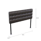 Porch & Den Tularosa Full-size Vinyl Headboard