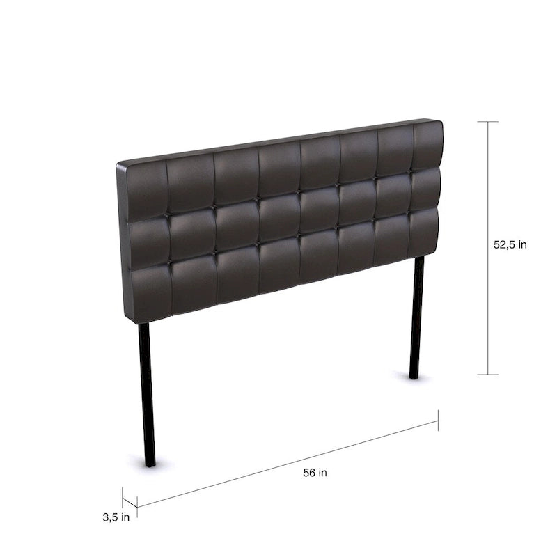 Porch & Den Tularosa Full-size Vinyl Headboard