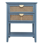 Modern Nightstand with 2-Drawers Side Table/Sofa Table/End Table