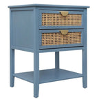Modern Nightstand with 2-Drawers Side Table/Sofa Table/End Table