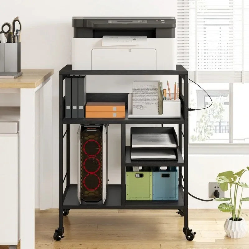 Large 4 Tier Printer Stand