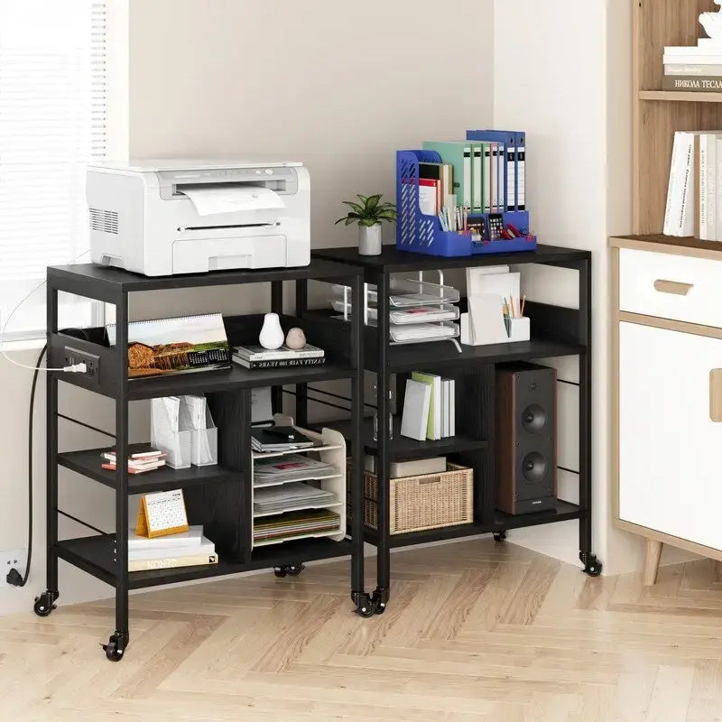 Large 4 Tier Printer Stand