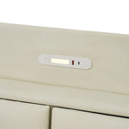 Queen Size Bed Frame with Storage,Touch Sensor Light and USB port