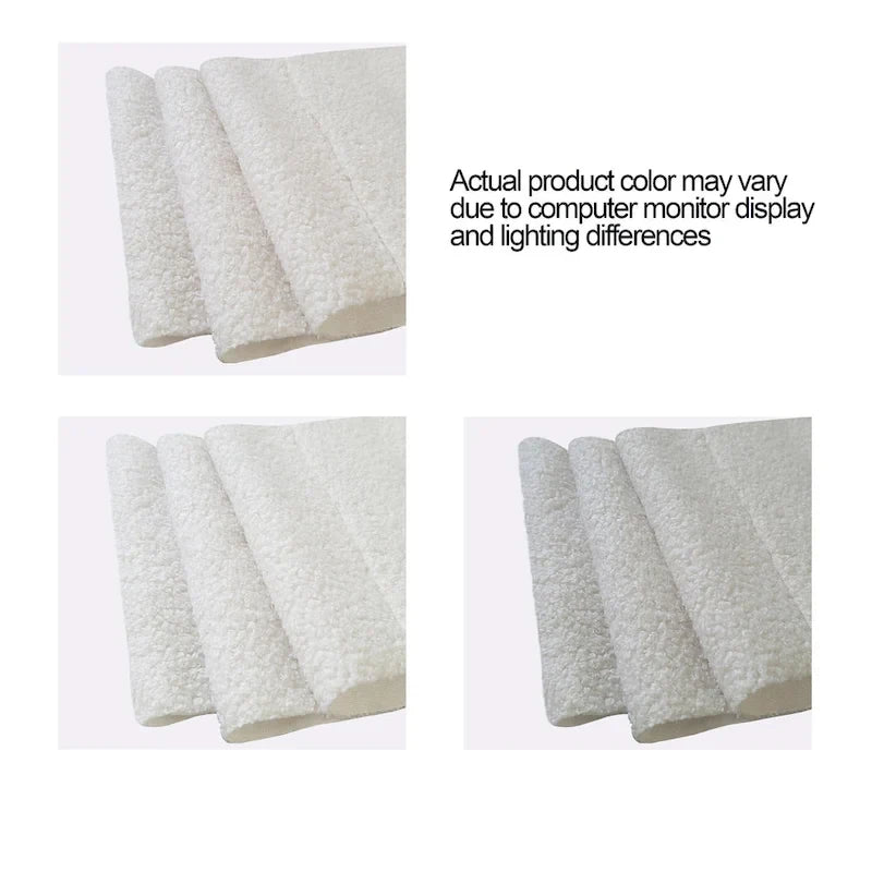 Lilium Ivory Boucle Upholstered Queen Platform Bed with Drawers by Christopher Knight Home