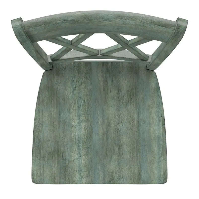 Eleanor X-Back Wood Counter Chairs (Set of 2) by iNSPIRE Q Classic