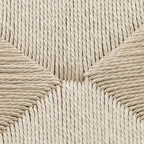 Poly & Bark Weave 23.5 Seat Height Counter Stool - Solid Wood with Woven Seat