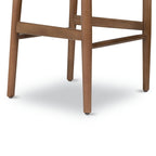 Poly & Bark Weave 23.5 Seat Height Counter Stool - Solid Wood with Woven Seat