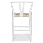 Poly & Bark Weave 23.5 Seat Height Counter Stool - Solid Wood with Woven Seat
