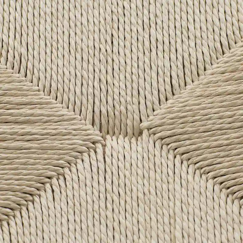 Poly & Bark Weave 23.5 Seat Height Counter Stool - Solid Wood with Woven Seat