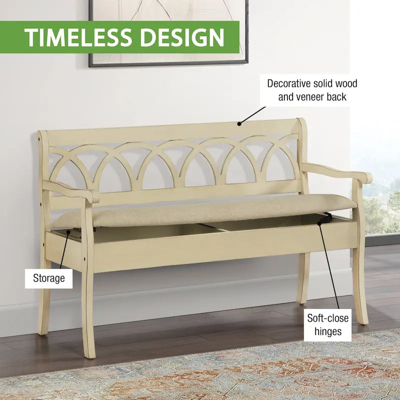 Copper Grove Louisdale Storage Bench