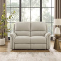 Hydeline Erindale Zero Gravity Power Recline and Headrest Top Grain Leather Loveseat