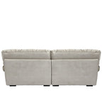 89 Fluffy Cloud Couches Sectional, Modern Minimalist Sofas With Two Pillows