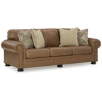 Signature Design by Ashley Carianna Caramel Queen Sofa Sleeper - 101 W x 40 D x 40 H