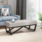 Modern Upholstered Bench for Bedside Living Room and Entryway