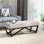 Modern Upholstered Bench for Bedside Living Room and Entryway