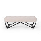 Modern Upholstered Bench for Bedside Living Room and Entryway