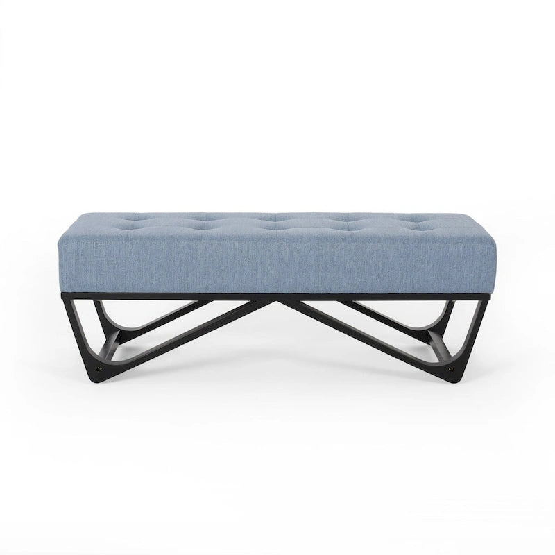 Modern Upholstered Bench for Bedside Living Room and Entryway