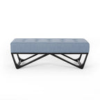 Modern Upholstered Bench for Bedside Living Room and Entryway