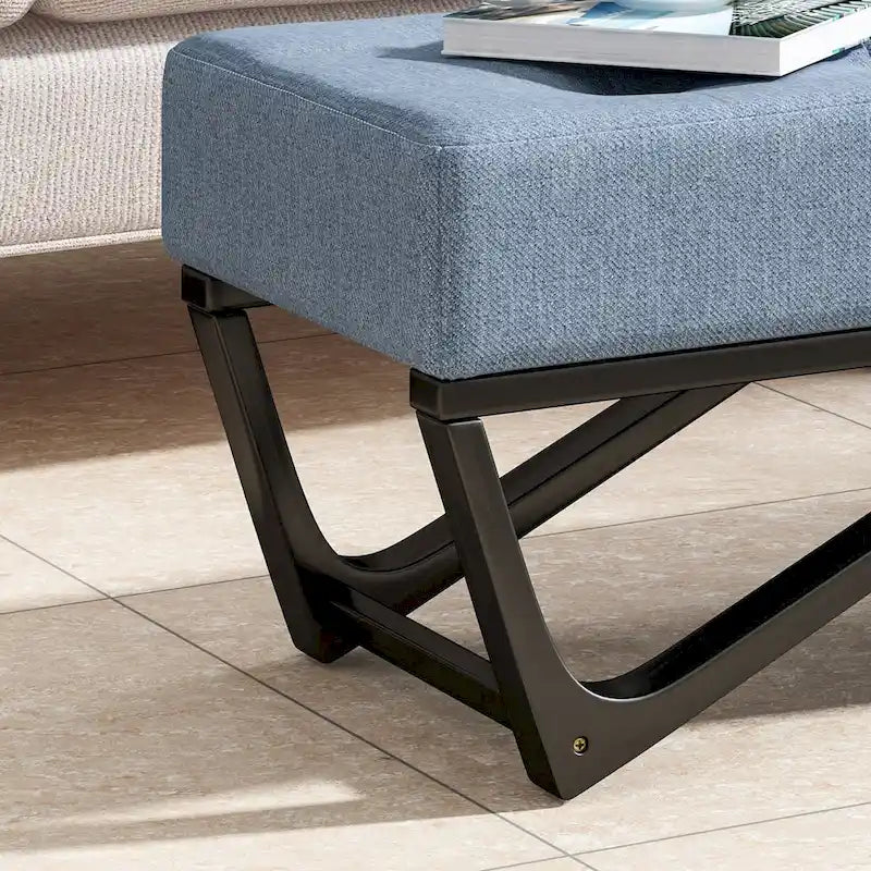 Modern Upholstered Bench for Bedside Living Room and Entryway