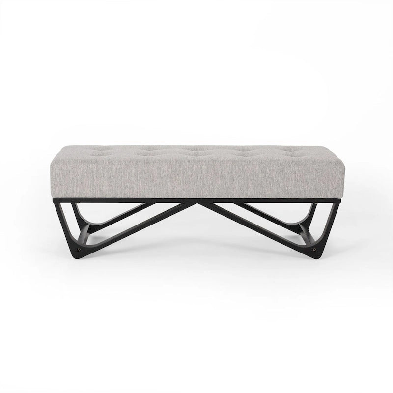 Modern Upholstered Bench for Bedside Living Room and Entryway