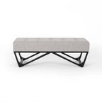 Modern Upholstered Bench for Bedside Living Room and Entryway
