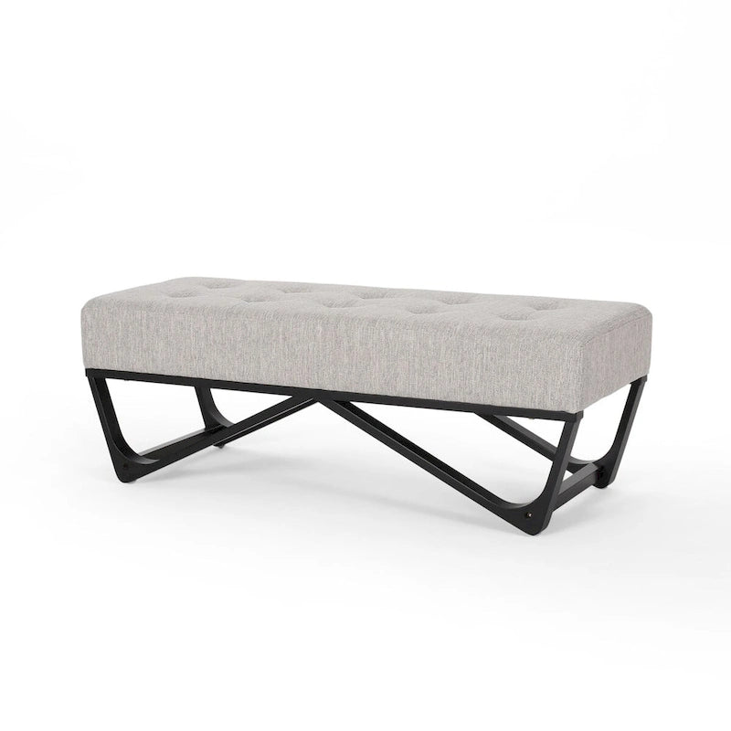 Modern Upholstered Bench for Bedside Living Room and Entryway