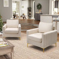 Upholstered Club Chair Accent Chair Velvet Arm Chair Comfortable Sofa Chair - See picture