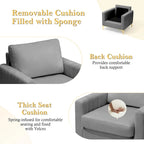 Upholstered Club Chair Accent Chair Velvet Arm Chair Comfortable Sofa Chair - See picture