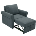 3-in-1 Sofa Bed Chair Convertible Sleeper Chair Bed