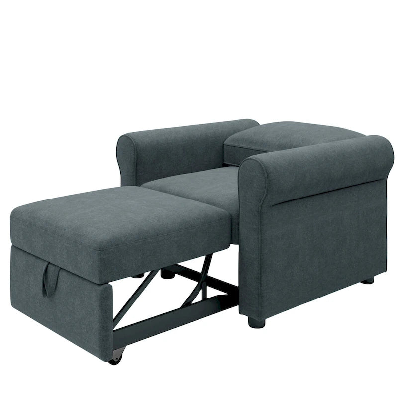 3-in-1 Sofa Bed Chair Convertible Sleeper Chair Bed