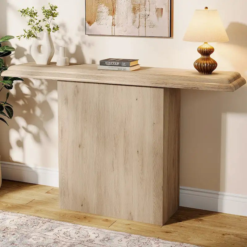 41.33-inch Wood Console Sofa Hallway Accent Table for Entryway