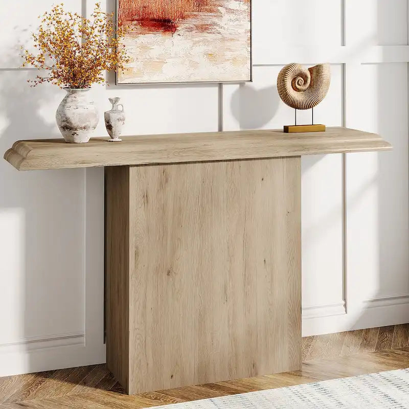 41.33-inch Wood Console Sofa Hallway Accent Table for Entryway