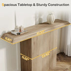 41.33-inch Wood Console Sofa Hallway Accent Table for Entryway