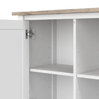 Bush Furniture Mayfield 48W Tall TV Stand Media Console.