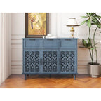 3 Door 3 Drawer Cabinet, American Furniture, Suitable for Bedroom, Living Room, Study