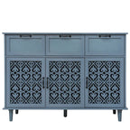 3 Door 3 Drawer Cabinet, American Furniture, Suitable for Bedroom, Living Room, Study