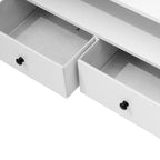 TV Stand Console Table Open Media Storage Entertainment Center with RGB LED Light - 47.24 in L x 15.74 in W x 20.47 in H