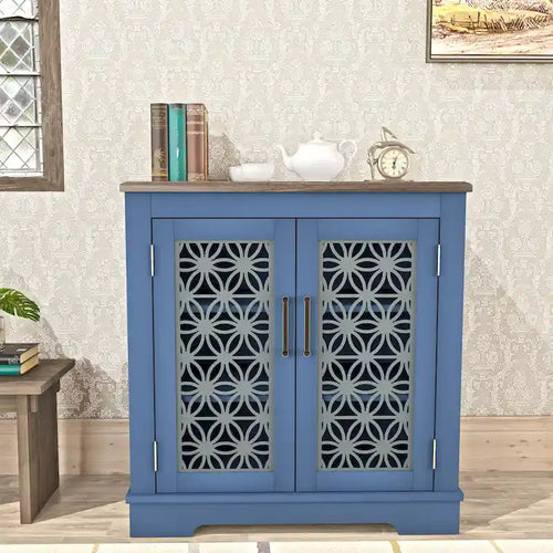 31 in. 2-Door Accent Storage Buffet Cabinet Sideboard - 31 in Width