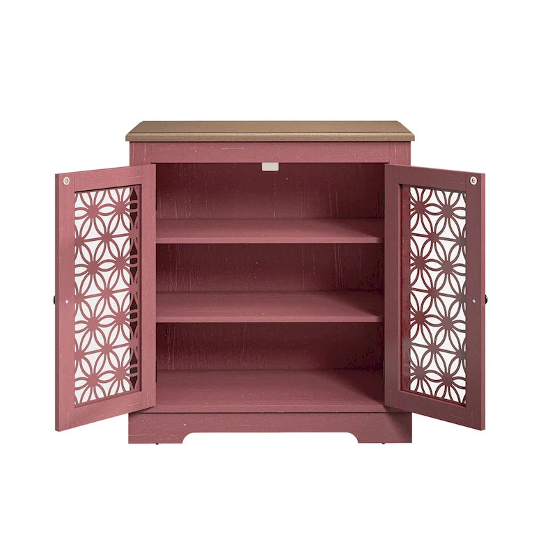 31 in. 2-Door Accent Storage Buffet Cabinet Sideboard - 31 in Width