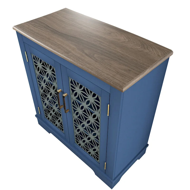 31 in. 2-Door Accent Storage Buffet Cabinet Sideboard - 31 in Width