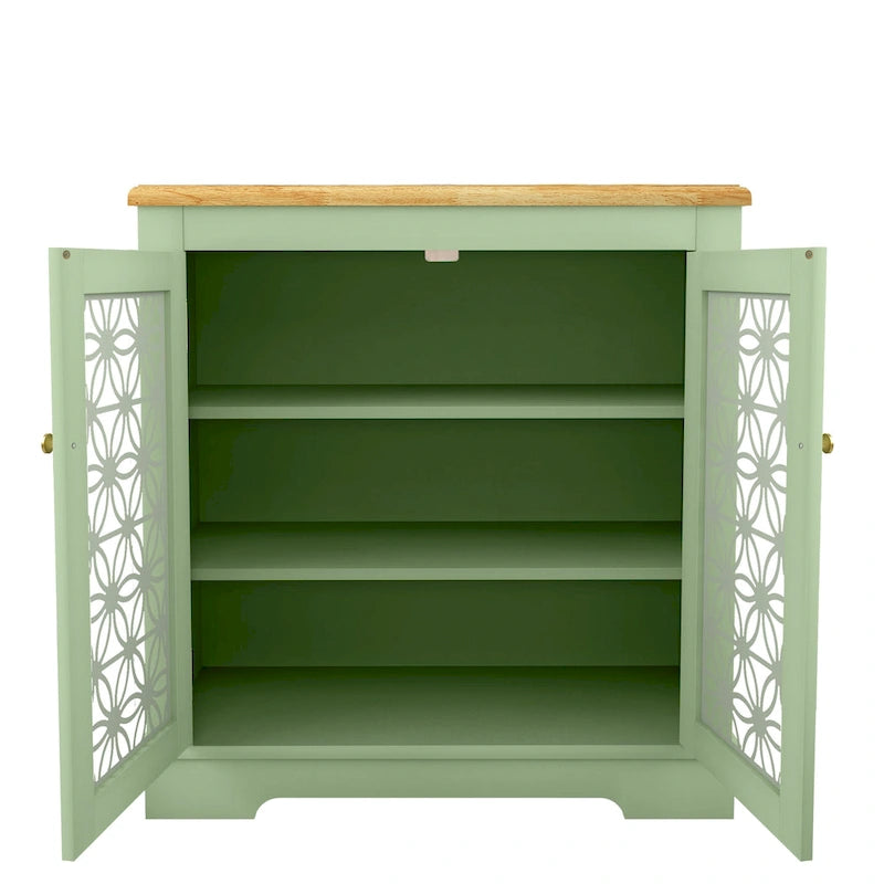 31 in. 2-Door Accent Storage Buffet Cabinet Sideboard - 31 in Width