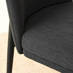 Linen Upholstered Dining Chair(Set of 2)