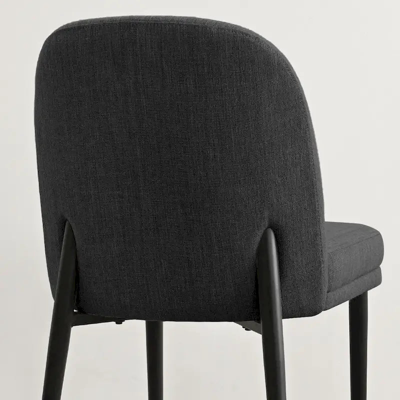 Linen Upholstered Dining Chair(Set of 2)