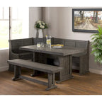 Vilo Home Industrial Charms Gray Breakfast Nook