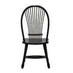 Treasures Rustic Oak Black Sheaf Back Dinette Set (5 Pieces)