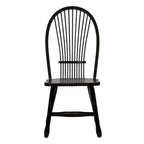 Treasures Rustic Oak Black Sheaf Back Dinette Set (5 Pieces)