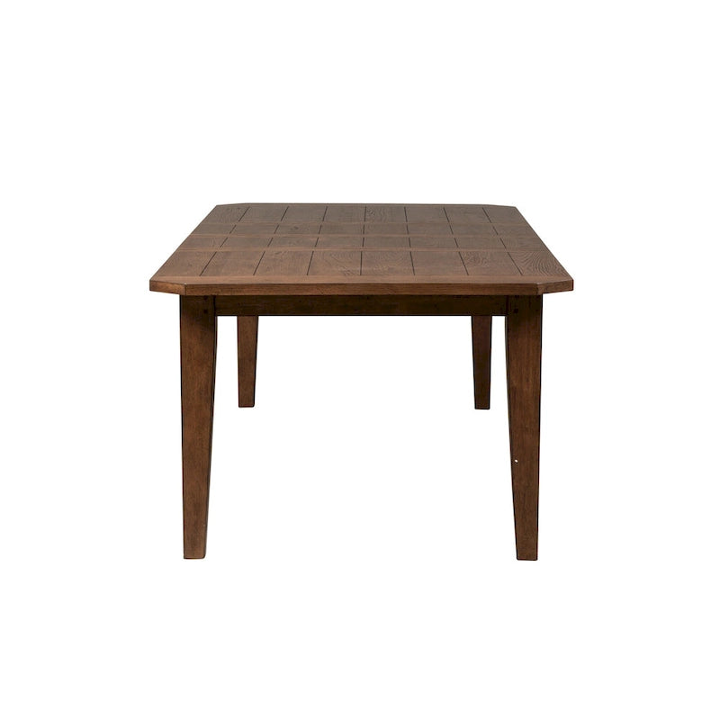 The Gray Barn Hearthstone Ridge Tobacco & Black 6 Piece Rectangular Table Set